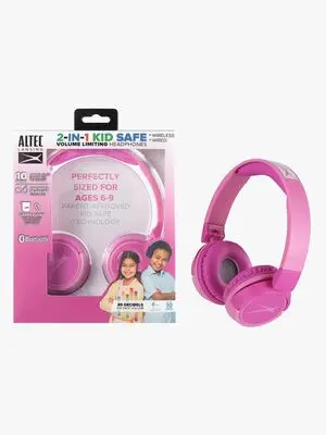 Altec Lansing Hodetelefoner Trådløse 2-i-1, Rosa