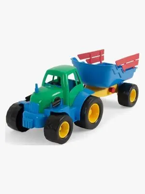 Dantoy Traktor med Tilhenger 41 cm