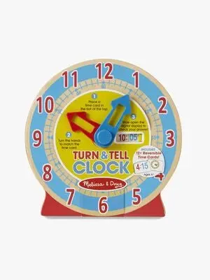 Melissa & Doug Klokke, Lær Deg Klokken