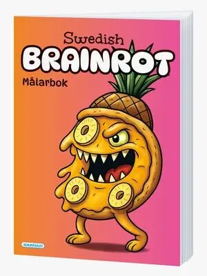 Egmont Kärnan Swedish Brainrot Fargeleggingsbok