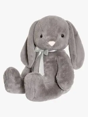 Teddykompaniet Olivia Kanin 85 Cm, Grå
