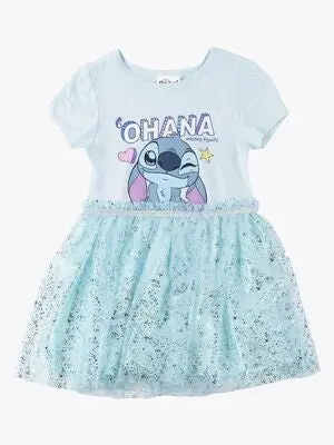 Disney Stitch Kjole, Lyseblå