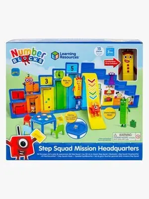Learning Resources Numberblocks Pedagogisk Lekesett Hovedkvarter