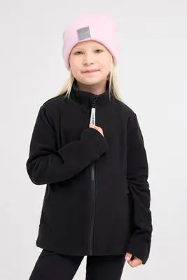 Nordbjørn Mölle Fleecejakke, Svart