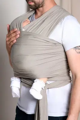 Beemoo CARE Bæresjal, Dove Grey