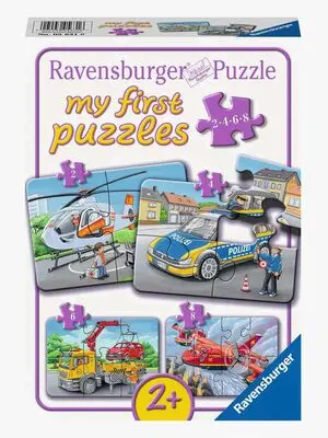 Ravensburger Puslespill My Emergency Vehicles 20 Brikker