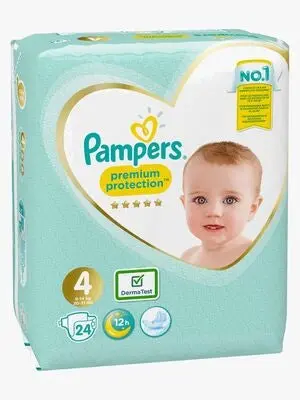 Pampers Premium Protection Bleier Str 4 9- 14 kg 24-Pack
