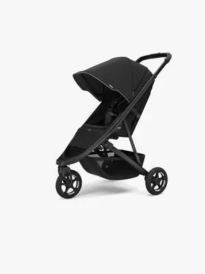 Thule Spring 2 Sportsvogn, Black/Black