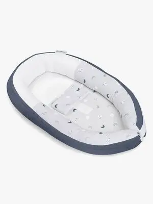 Doomoo Babynest Måne, Blågrå