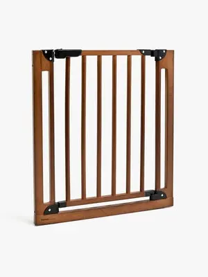 Beemoo SAFE Guard Spenngrind 73-80 cm, Mørkt tre