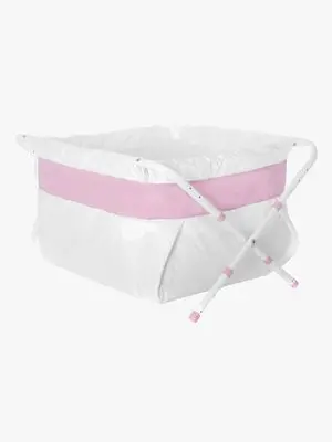 BiBaBad Flexi Sammenleggbart Badekar 80-100 cm, Rosa
