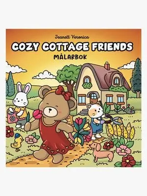 BokforlagetMaxStrom Cozy Cottage Life Fargeleggingsbok