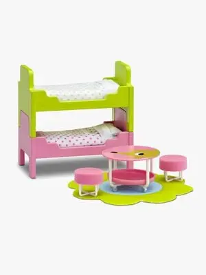 Lundby Dukkeskapstilbehør Møbelsett Barnerom