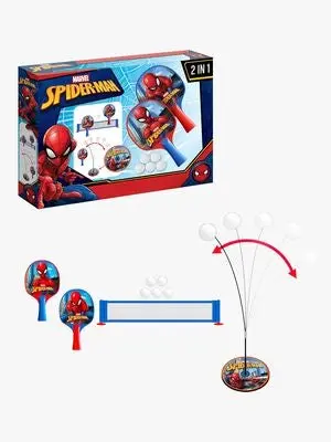Marvel Spider-Man 2-i-1 Bordtennissett