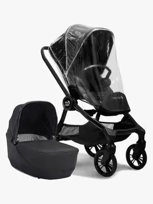 Baby Jogger City Sights Duovogn inkl. Regntrekk, Rich Black