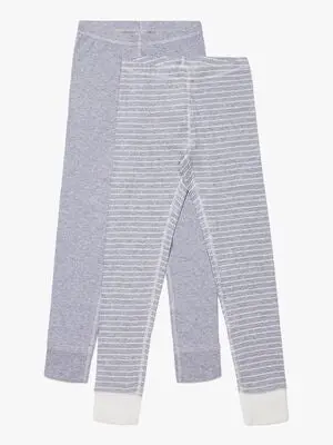 Luca & Lola Toto Stillongs 2-pack, Grey/Stripes
