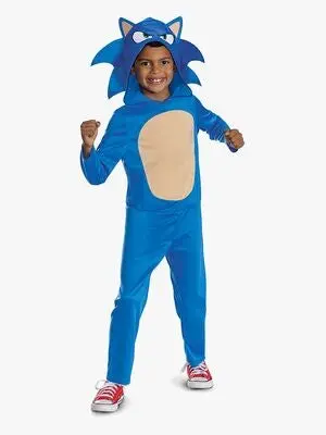 Sonic Movie 3 Kostyme med Hette