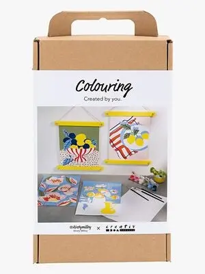 Creativ Company Fargeleggingssett DIY-fargelegging laget av akryl