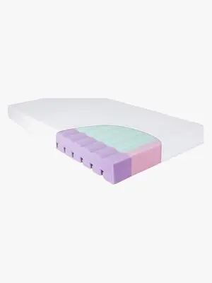 BabyMatex Aero Barnemadrass Pustende & Tosidig, 60x120 cm 