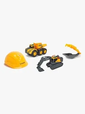 Dickie Toys Volvo Construction Lekesett