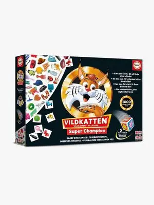 Educa Villkatten Spill Super Champion 1000