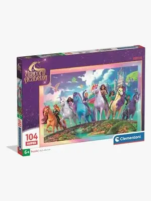 Unicorn Academy Puslespill 104 Brikker