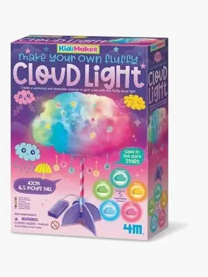 4M KidzMaker DIY-sett Lag Din Egen Myke Skylampe