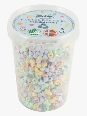 Dantoy Pastell Perler XL 1580 Stk