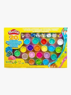 Play-Doh Strukturmasse Mix & Play 20-Pakk