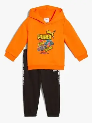 Puma Hot Wheels Minicats 2-delt Sett, Black