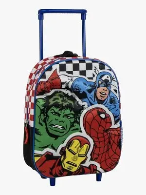 Marvel Avengers 3D Trolley Trillekoffert, Checkered