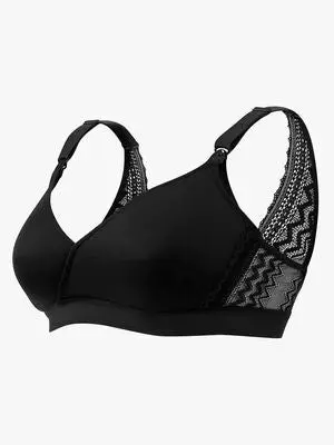 Cache Coeur SERENA Gravid-/amme-bh, Svart