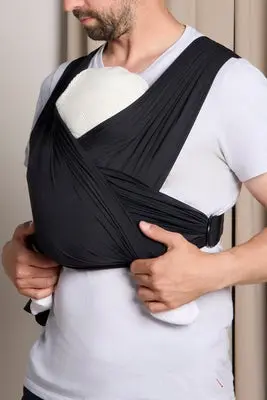 Beemoo CARE Yoga Tech Bæresjal, Noir Black