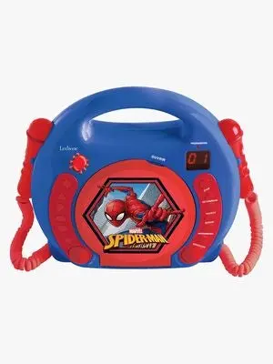 Marvel Spider-Man CD-spiller med Mikrofon