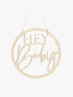 Ginger Ray Treskilt, Hey Baby