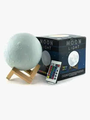 Robetoy 3D LED-lyspære Måne 15 cm