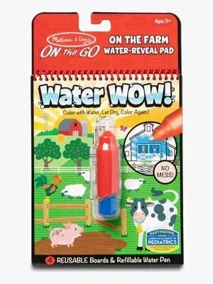 Melissa & Doug Water Wow! Flip & Fry Grilled To-Go Meal Set