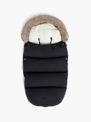 Beemoo Brisk Vintervognpose, Black/Leaf