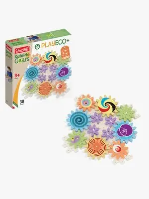Quercetti Kaleido Tannhjul Konstruksjonsspill ECO+