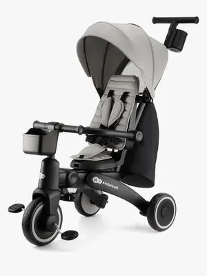 Kinderkraft Jazz 4-in-1 Trehjulssykkel, Grå