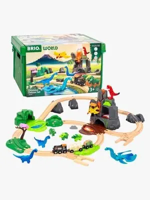 BRIO World 36104 Deluxe Sett med Dinosaurer