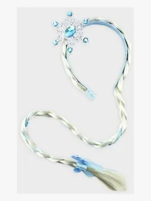 Den Goda Fen Kostyme Isprinsesse Diadem med Flette 70 cm