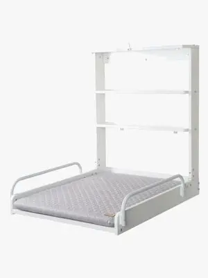 Roba Veggstellebord inkl. Roba Style Stellematte, White/Grey