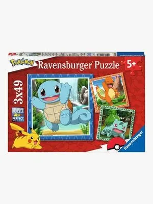 Ravensburger Puslespill Pokémon 3x49 Brikker