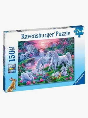 Ravensburger Puslespill Enhjørning I Solnedgang, 150 Brikker