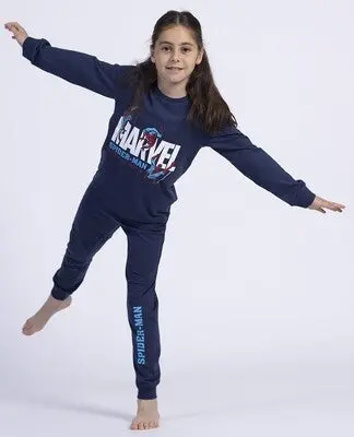 Marvel Spider-Man Pysjamas, Navy