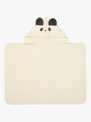 LIEWOOD Vilas Panda Håndkle med Hette, Creme de la creme