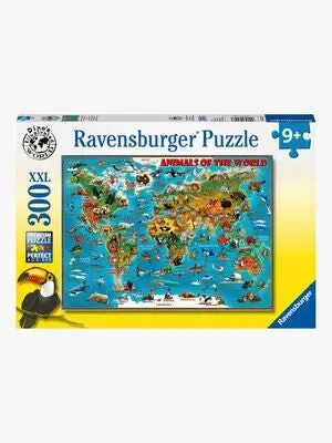 Ravensburger Puslespill Dyrenes Verden 300 Biter