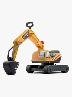 Falk Ride-on-gravemaskin Super Builder, Gul