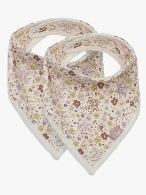 Jollein Bandana Tøysmekke 2-Pakk, Flower Fairies